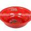Enamel red wwedding washing basin