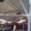 wind proof FERRARI PVC coated tensile fabric architecture plaza awning in Malaysia