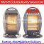 Hot sale egypt halogen heater with 1200W,1600W