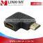 LINK-MI LM-H90 Full HD Video HDMI Male to Female Video Connector Adapter