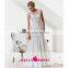 GS17 Elegant Sweetheart Sleeveless Weeding Dress 2015 Lace Mwemaid Floor Length Vestido Novia Corto Encaje