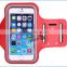 Adjustbile Phone Leather Sports Jogging Armband Cover Case For iPhone 6,waterproof cellphone case for iphone 6 plus
