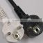 AC Power Cord with Plug 2 pin 3 pin for /us/eu/uk/ all standard Ac power plug approved UL/ROHS/ manufacture made for all market