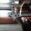 9060 leather lable co2 laser cutting machines ccd camera