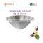 2016 Elegant designs stainless steel double wall fruit dish