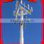 4G Hot dip galvanized cell Monopole tower with Antenna