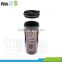 450ML starbuck travel mug advertising cup ,Double Wall Stainless Steel Tumbler with One Touch Flip Top Lid