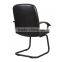 2014 HC-A055V Middle Back Steel Chromed Office Chairs Without Wheels