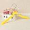 colorful plastic baby clothes hanger children's hanger