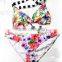 BSC012 2016 Open women triangle fission printing swimwear bikini