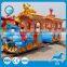 Hot Indoor Play Centre Equipment Electric Track Elephant Train For Sale