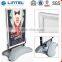 Flexible PVC Board Double Side Snap Frame Poster Stand