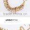 High quality fashion retro creative gold chain necklace