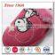 red cute snoopy embroidery women slippers for teenagers