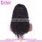 100% Human Hair Wigs Large Stock 24 Inches Natural Black Brazilian Human Hair Lace Front Wig With Baby Hair