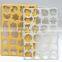 Wholesale 24pcs biscuit mold traditional cookie cutter