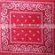 top quality white100%cotton paisley bandana