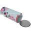 Luxury red round perfume bottle box perfume paper tube with lid