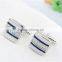 2016 cool mens shirts enamel cuff links jewelry diamond cufflinks silver copper