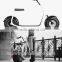 Hottest!!! 2016 New Cool High Quality Battery Powered Motor Motorcycle Scooter