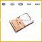 Made in China Leather Notebook Cover Presentation Cover with Card Compartment