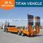Titan new extendable widely used cheap multi-axle low bed 200 tons lowbed trailer for sale south Africa