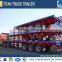 3 axle flatbed semi container truck trailer height for customized