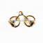 Fashion Design Metal Shoe Buckle Parts & Chain