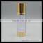 15ml 30ml 50ml 80ml 100ml 120ml Frosted Airless Spray Pump Bottle, Gold Silver Plastic Airless Cosmetmic Bottle