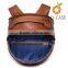 Factory fashion wholesale competitive price backpack custom mens leather backpack