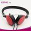 Folding wired OVER-EAR headphone with extensible head band