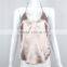 Bonvatt 2017 Small tape lace silk Female vest without sleeve for woman