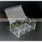 new Clear acrylic divided make up&cosmetic organizer,acrylic divided box on china market