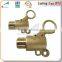 Via drawings CNC brass parts precision brass machining parts