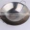 Machine Made Wok Round Big Stainless Steel Korea King Wok