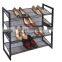 vivinature Home 2 Tier Stackable Extra Wide Shoe Rack and storage shelf