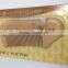 100%Nature Peach Wooden Combs 11.5*4.5