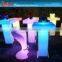 remote wifi/DMX control led cube chair /lighting chair