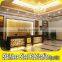 Custom Made Interior Stainless Steel 5 Star Hotel Lobby Decoration