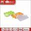 Wholesale fancy unbreakable large Shaped personalized custom plastic silicone ice cube tray With Lid whale shape