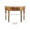 French Style Green Marble Console Tables For Sale