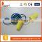 DDSAFETY Cheap Wholesale Earplug With PU Foam Corded Yellow