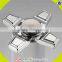 Wholesale metal fidget spinner high speed round wheel hand spinner for relieving ADHD, anxiety stress W01A281