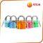 Clear train lock with 2 keys, train padlock