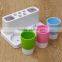 plastic Tooth Brushes Organizer , Bathroom Storage Rack , Toothbrush Toothpaste Stand Holder ,