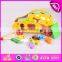 Intelligence Pull Line Block Toy for kids,Pull line block car Children's toy wholesale W05B118