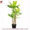 Green decorative artificial banana tree plastic banana plants