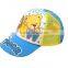 The new children's summer baseball cap Sunshade cap cap children cartoon embroidery bear private network