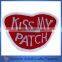 Custom woven cloth patch for many usage