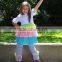 Latest Boutique Girls Clothing Sets Children Cotton Round Neck Clothes Kids Ruffle Sets For Girls